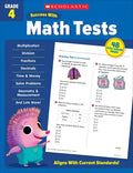 Scholastic Success with Math Tests Grade 4 Workbook - Paperback