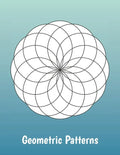 Geometric Patterns: Intricate coloring book pages for adults and teens - Paperback