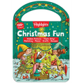 Christmas Fun: Christmas Book for Kids with Over 150 Stickers, Christmas Puzzles, Crafts and Recipes, Perfect Christmas Themed Gift for Kids 3-6 - Paperback