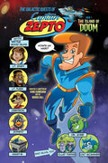The Galactic Quests of Captain Zepto: Issue 1: The Island of Doom - Paperback