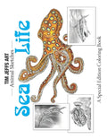 Sea Life: A Special Edition Coloring Book - Paperback