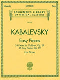 Easy Pieces: Schirmer Library of Classics Volume 2037 Piano Solo - Paperback