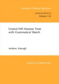Central Hill Nisenan Texts with Grammatical Sketch: Volume 132 - Paperback