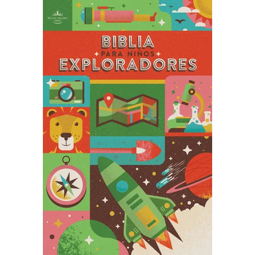Rvr 1960 Biblia Para Niños Exploradores, Multicolor Tapa Dura - Hardcover