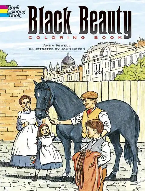 Black Beauty Coloring Book - Paperback