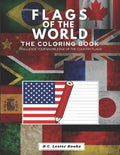 Flags of the World: The Coloring Book: Challenge your knowledge of the country flags! - Paperback