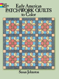 Early American Patchwork Quilts to Color - Paperback