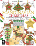 Scandinavian Christmas: Traditional Scandinavian Jul Designs on Keepsake Paper Crafts to Color - Paperback