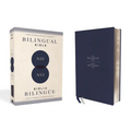 Niv/NVI Bilingual Bible, Revised Text 2022, Leathersoft, Navy / Niv/Nvi, Biblia Bilingüe, Revisión 2022, Leathersoft, Azul Añil - Leather