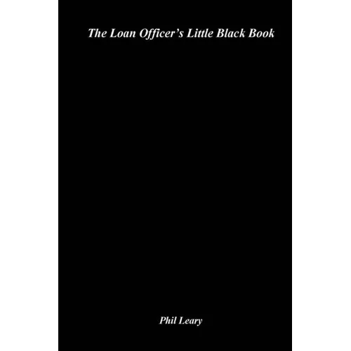 The Loan Officer's Little Black Book - Paperback