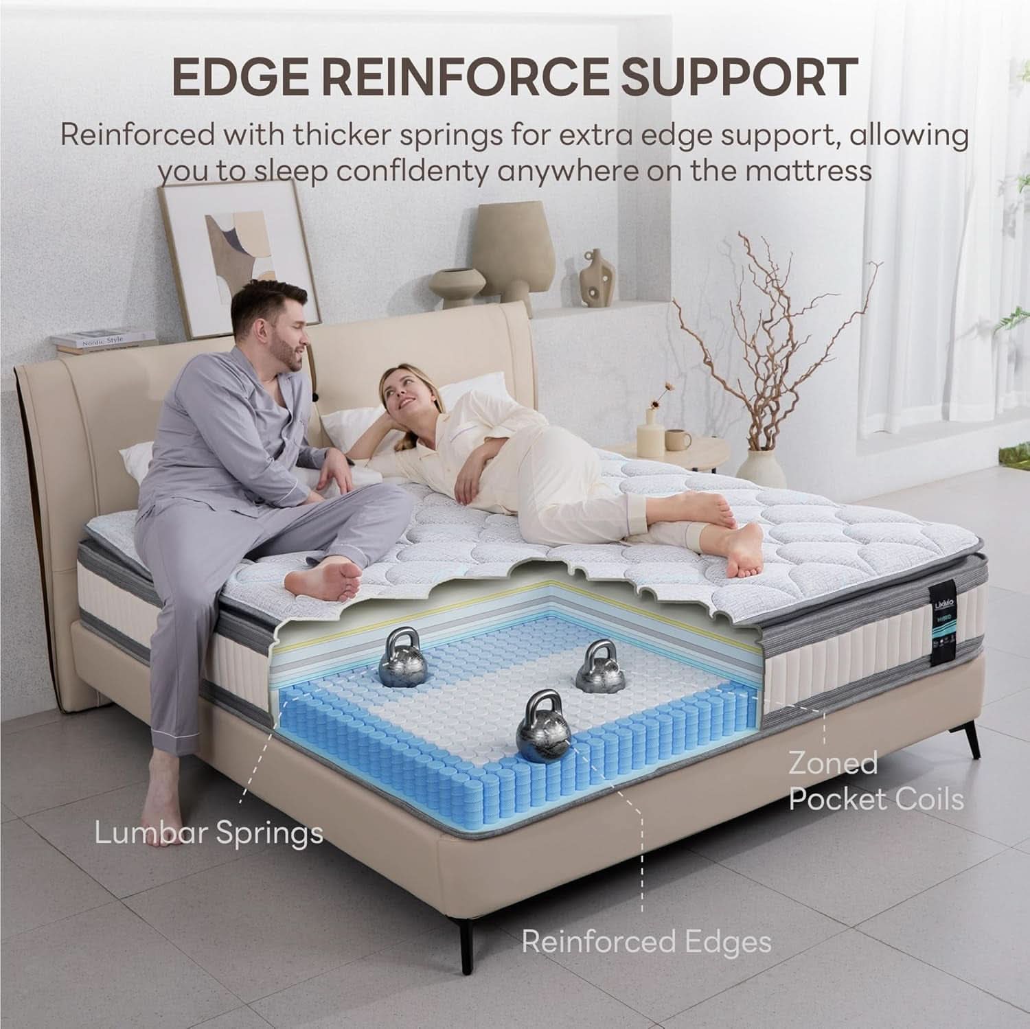 Ultra Premium Twin 12Inch Gel Memory Foam Mattress Deluxe