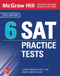 McGraw Hill 6 SAT Practice Tests, Fifth Edition - Paperback