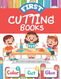 First Cutting books for kids ages 3-5: Gluing scissor skill book Activity Animal Fun Cutting Workbook Preschool Kindergarten, Ages 3 to 5 Great for a - Paperback