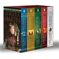 George R. R. Martin's a Game of Thrones 5-Book Boxed Set (Song of Ice and Fire Series): A Game of Thrones, a Clash of Kings, a Storm of Swords, a Feas - Boxed Set