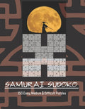 Samurai Sudoko Puzzle Book: 150, five in one Samurai Sudoko Puzzles including Easy, Medium and Hard levels. Solutions Included. - Paperback
