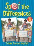 Spot the Differences Picture Puzzles for Kids Book 2 - Paperback