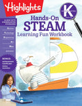 Kindergarten Hands-On Steam Learning Fun Workbook - Paperback