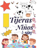 Tijeras Niños 3 Años: Libro de Cortar y Pegar, libro de actividades preescolar, libro recortar niños. - Paperback
