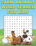 Farm Animals Word Search For Kids: Farm Life Word Search Puzzle Book For Boys And Girls - Paperback