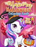 Unicorn Coloring - Halloween Edition - Paperback