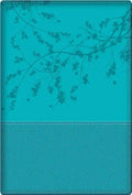 Biblia de la Mujer Conforme Al Corazón de Dios: Duotono Aqua - Imitation Leather