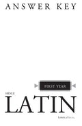 Henle Latin First Year Answer Key - Paperback