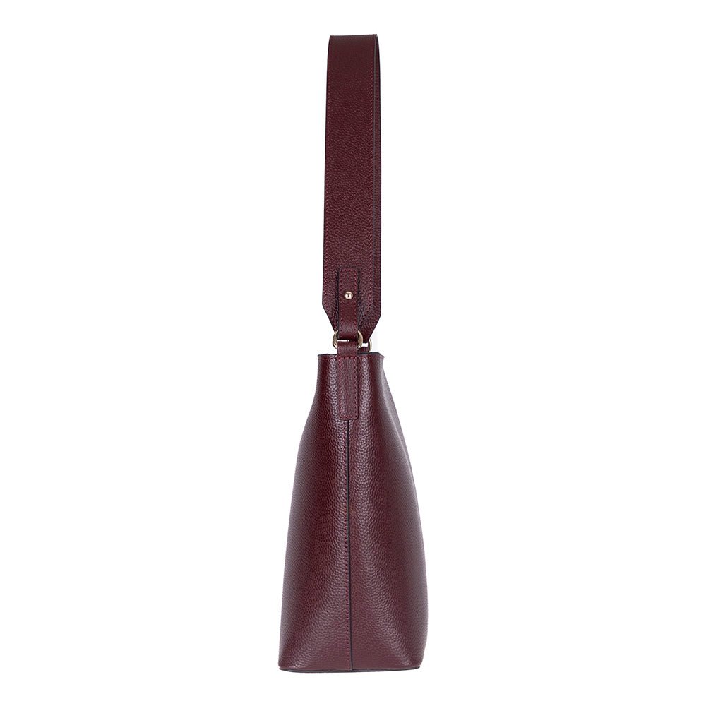 Elena Women’s Leather Tote Bag – Genuine Leather Shoulder Bag for Everyday Function | Minimal & Handcrafted