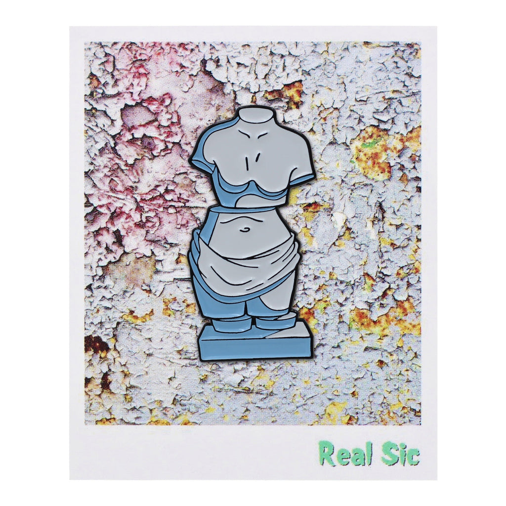 Venus Abstract Greek Statue Pin - Surreal Vaporwave Aesthetic Enamel Pin