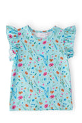 Bluebell Breeze S/S Ruffle Tee