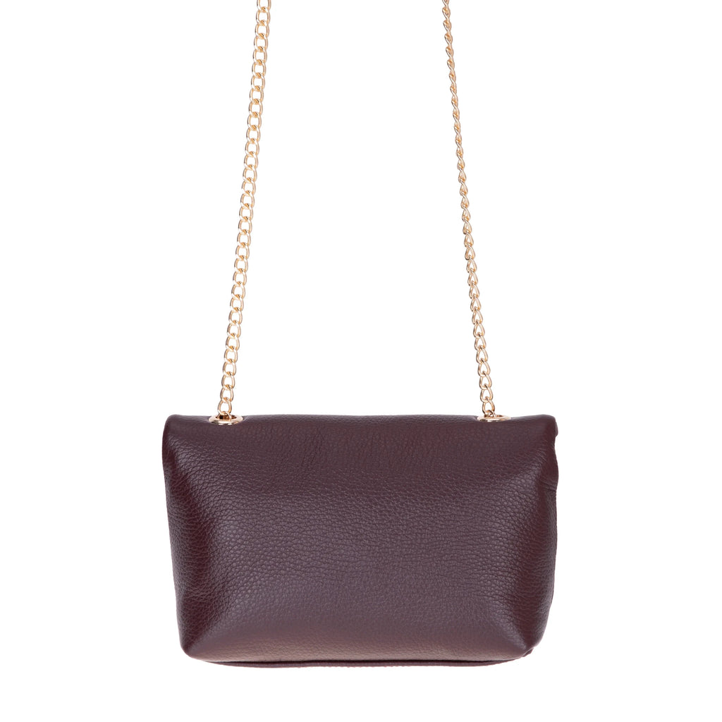 Carrera Lunera Women’s Leather Bag – Floater Leather Women’s Shoulder & Crossbody Bag with Chain Strap for Everyday Elegance | Minimal & Handcrafted