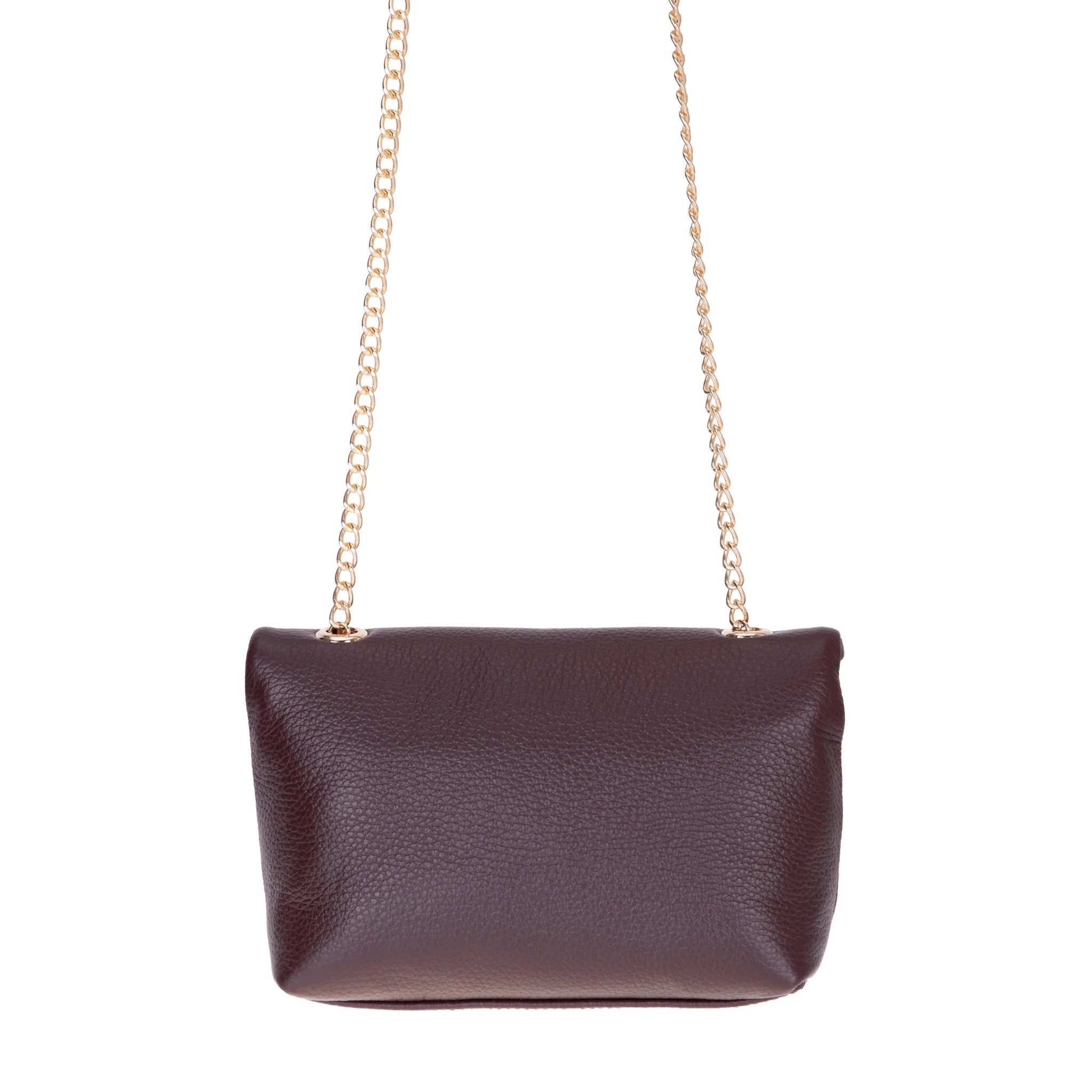 Carrera Lunera Women’s Leather Bag – Floater Leather Women’s Shoulder & Crossbody Bag with Chain Strap for Everyday Elegance | Minimal & Handcrafted