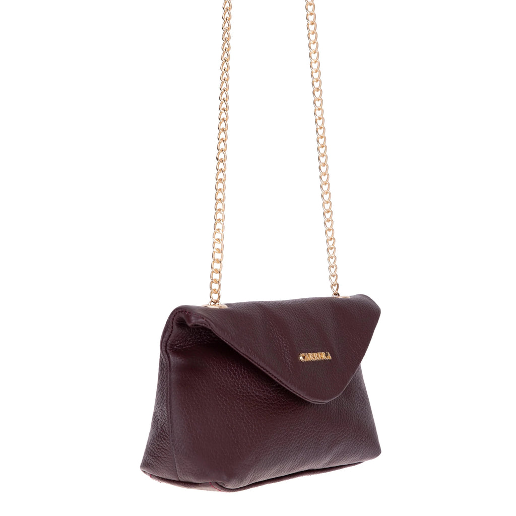 Carrera Lunera Women’s Leather Bag – Floater Leather Women’s Shoulder & Crossbody Bag with Chain Strap for Everyday Elegance | Minimal & Handcrafted