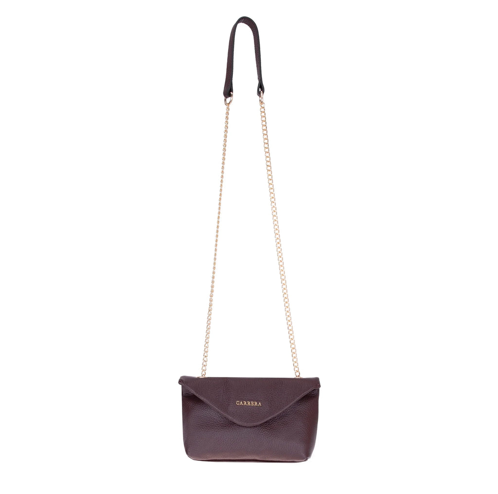Carrera Lunera Women’s Leather Bag – Floater Leather Women’s Shoulder & Crossbody Bag with Chain Strap for Everyday Elegance | Minimal & Handcrafted