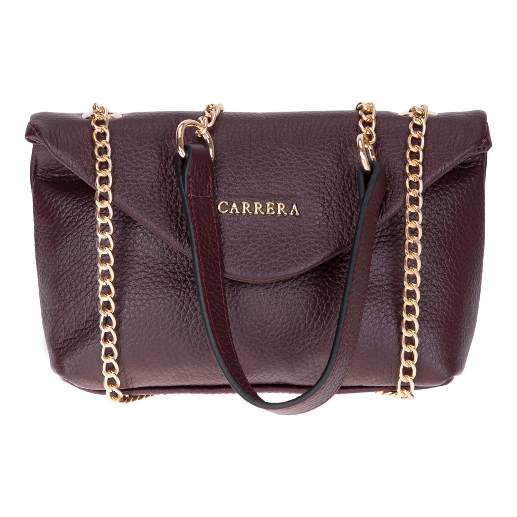 Carrera Lunera Women’s Leather Bag – Floater Leather Women’s Shoulder & Crossbody Bag with Chain Strap for Everyday Elegance | Minimal & Handcrafted