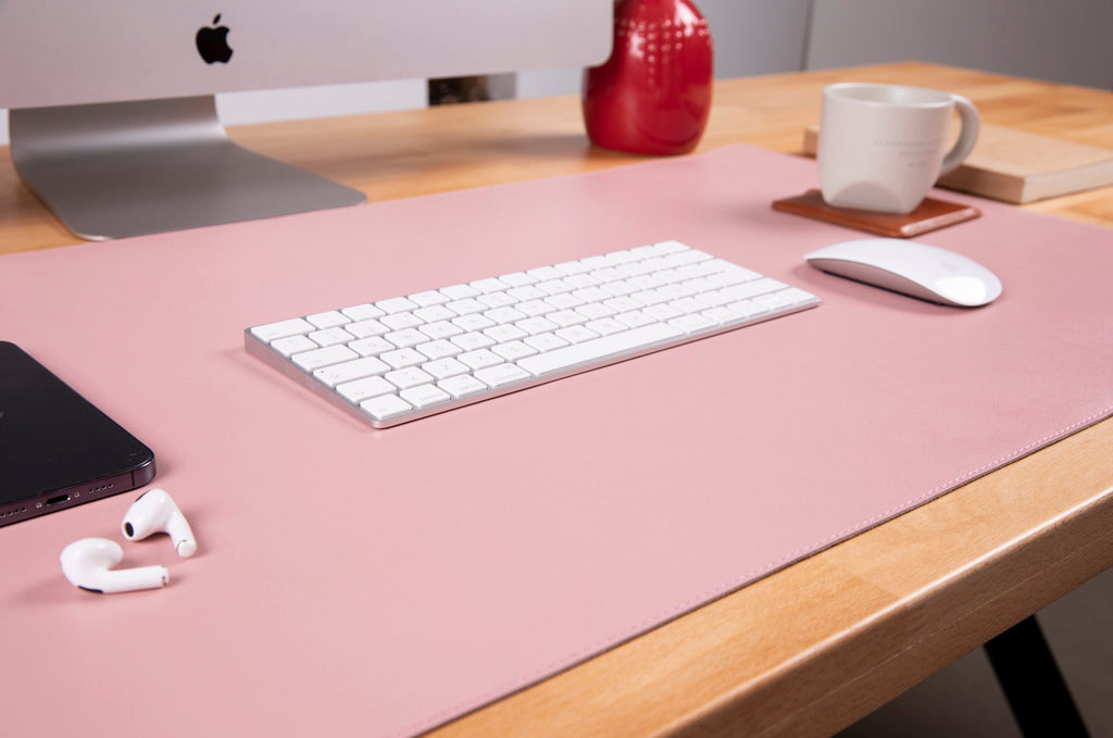 Natural Leather Desk Mat (37 cm x 80 cm)