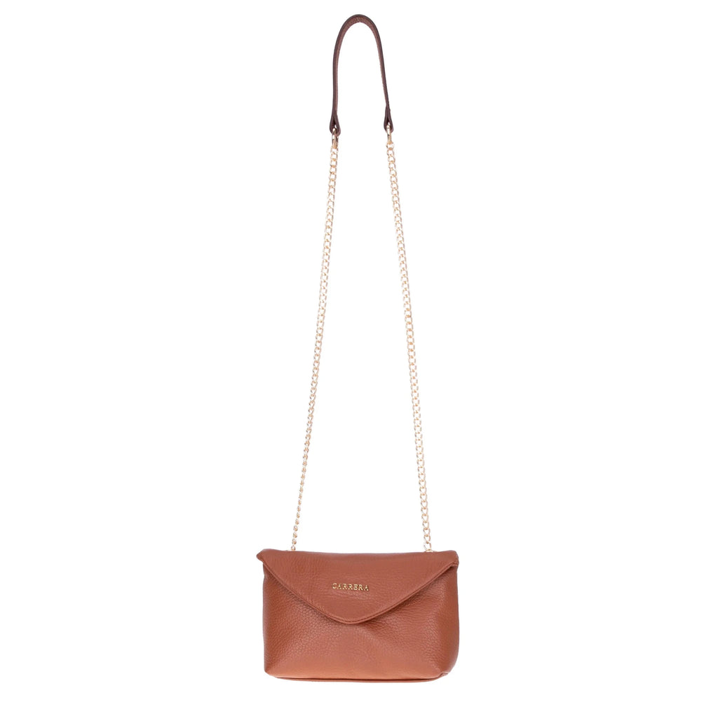 Carrera Lunera Women’s Leather Bag – Floater Leather Women’s Shoulder & Crossbody Bag with Chain Strap for Everyday Elegance | Minimal & Handcrafted