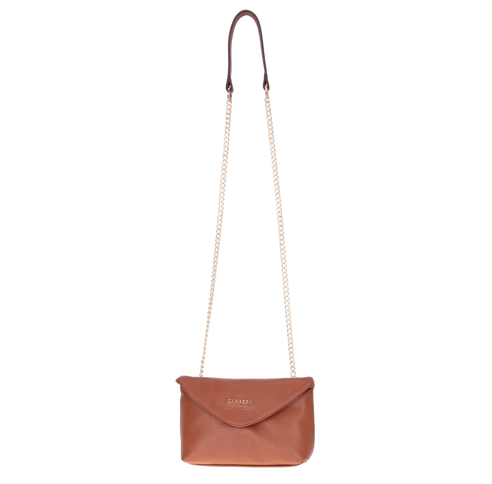 Carrera Lunera Women’s Leather Bag – Floater Leather Women’s Shoulder & Crossbody Bag with Chain Strap for Everyday Elegance | Minimal & Handcrafted