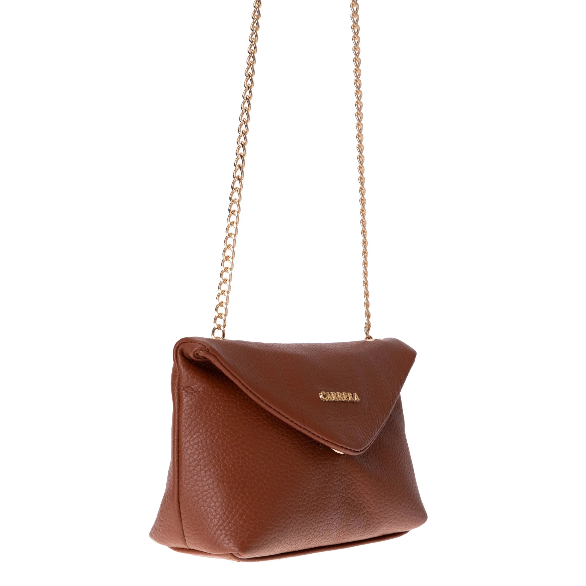 Carrera Lunera Women’s Leather Bag – Floater Leather Women’s Shoulder & Crossbody Bag with Chain Strap for Everyday Elegance | Minimal & Handcrafted