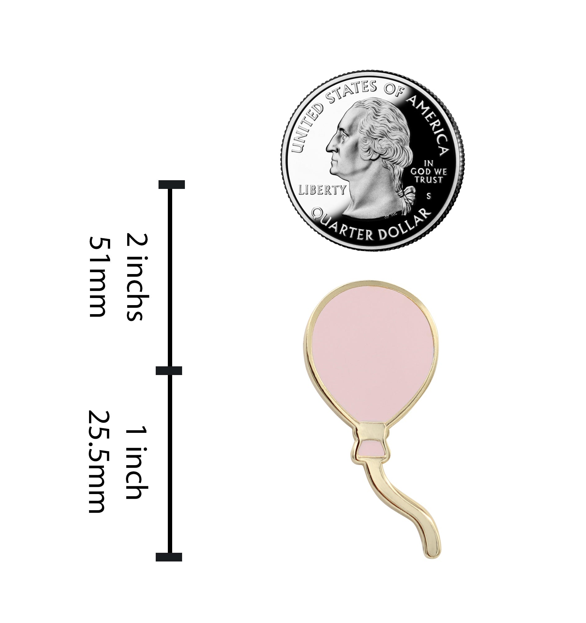 Party Balloon Pin - IT Red Balloon, Black Balloons & Baby Shower Enamel Pins