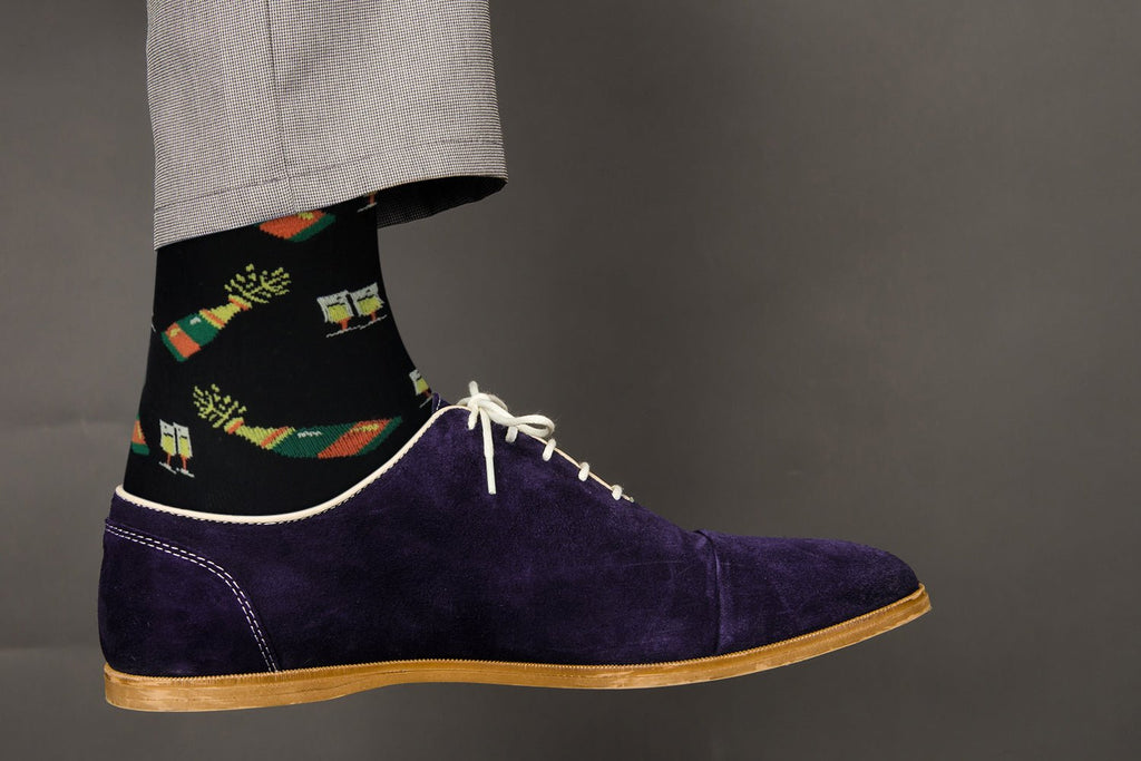 Champagne Socks - Comfy Cotton for Men & Women