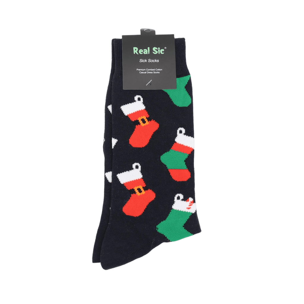 Christmas Stockings Holiday Socks - Comfy Cotton for Men & Women