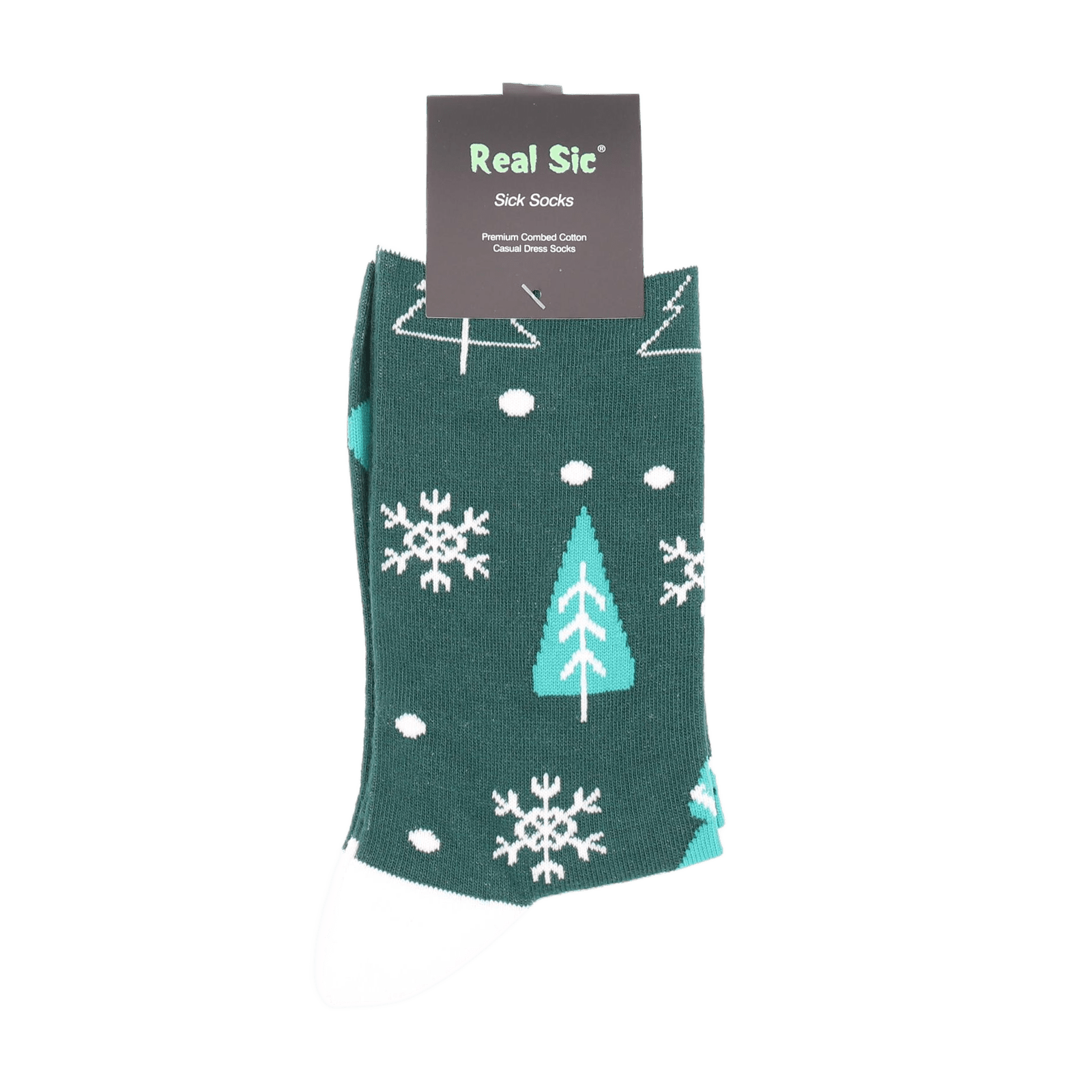 Christmas Tree Holiday Socks - Comfy Cotton for Men & Women