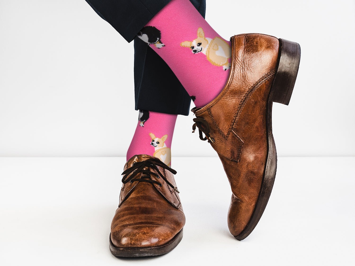 Sassy Corgi Socks - Comfy Cotton for Men & Women