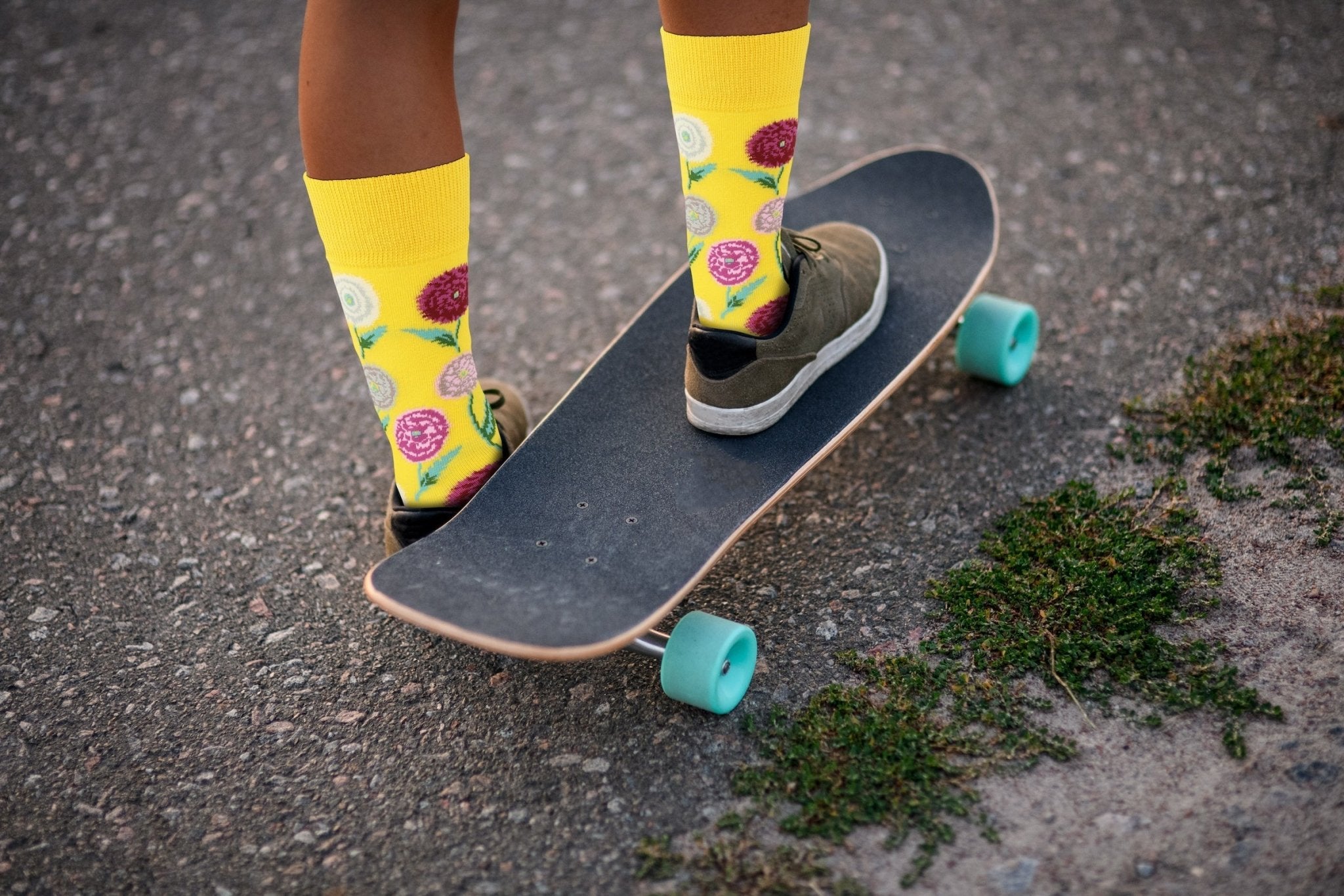 Flower Socks - Comfy Cotton for Women
