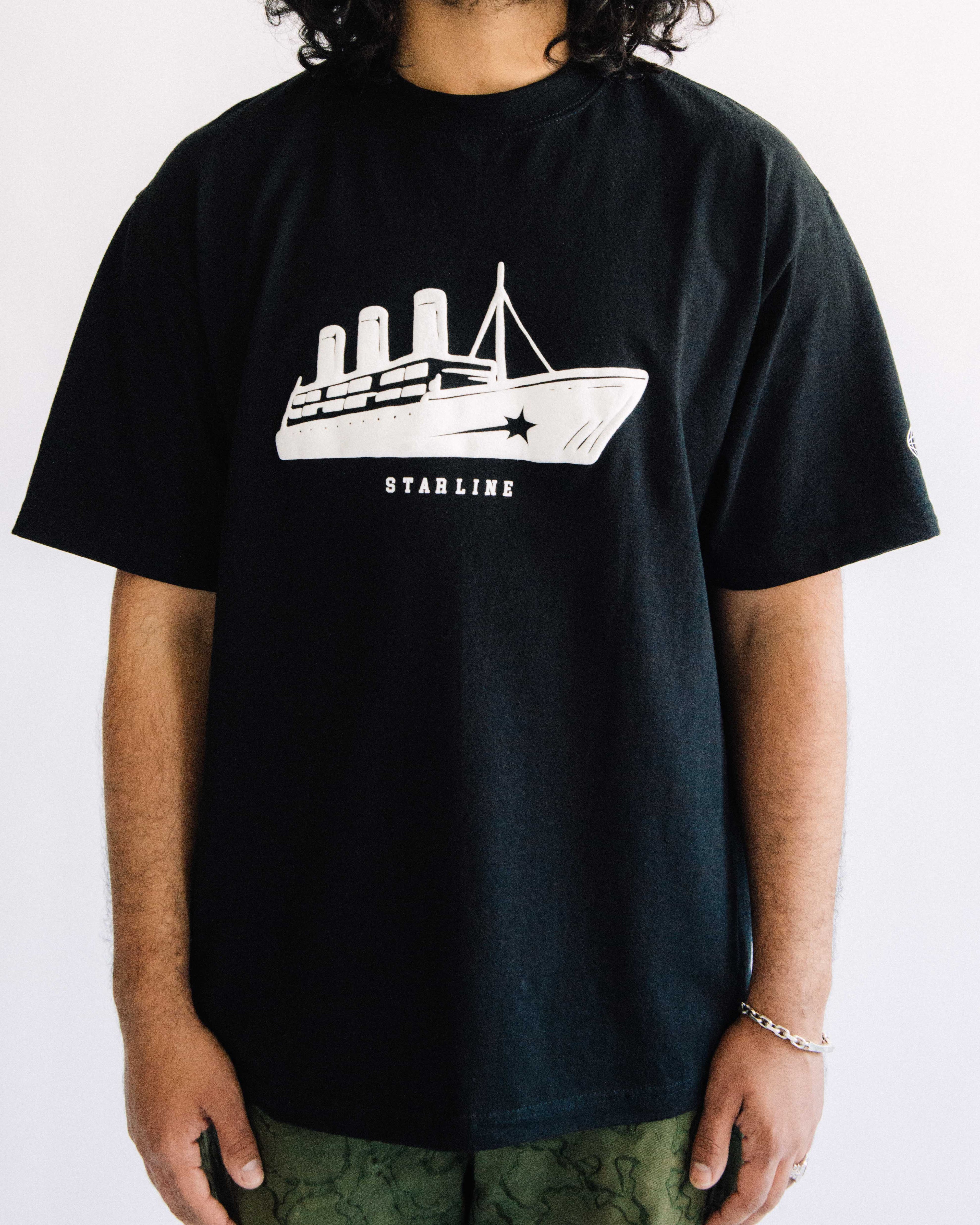 Star Line Ship T-Shirt