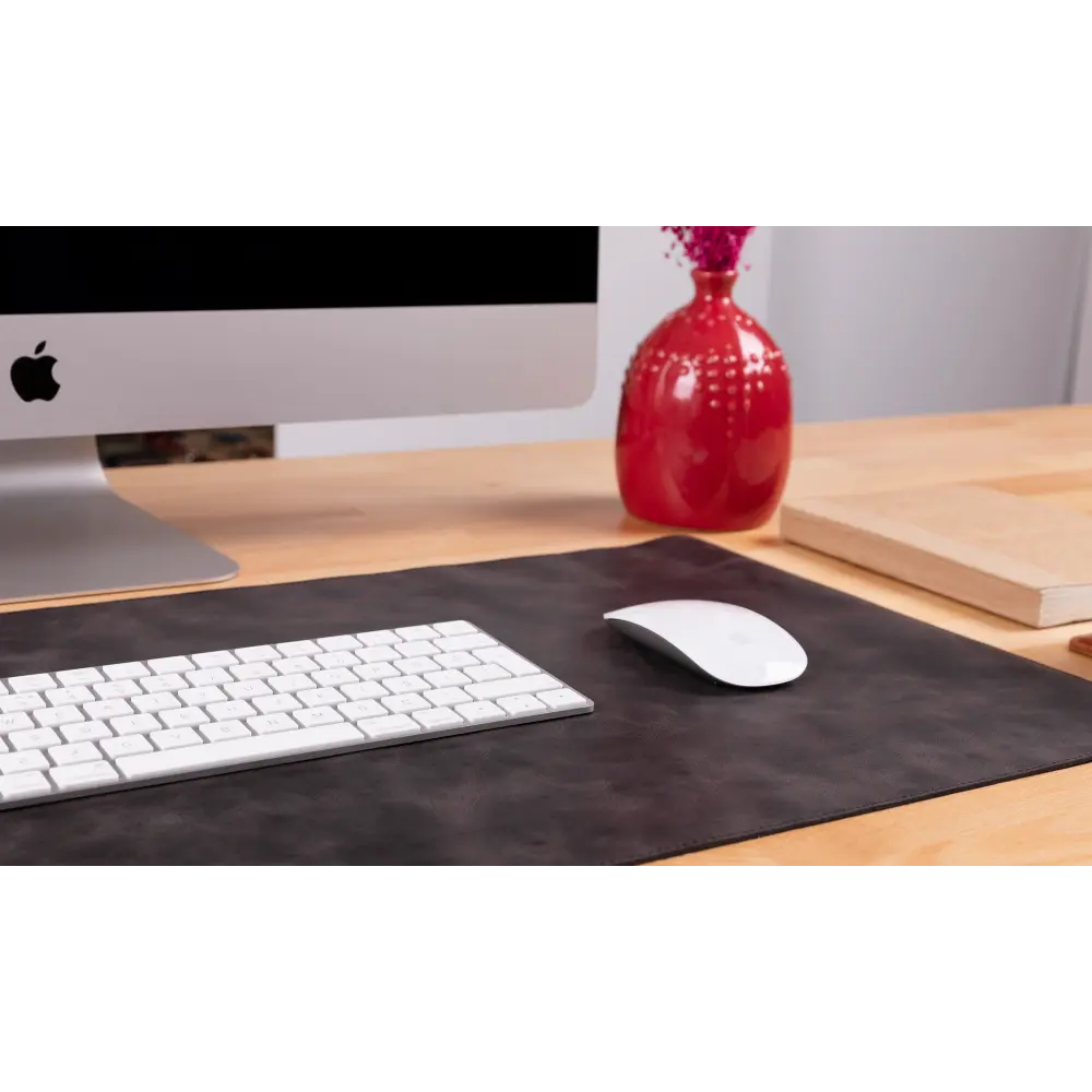 Natural Leather Desk Mat (37 cm x 80 cm)