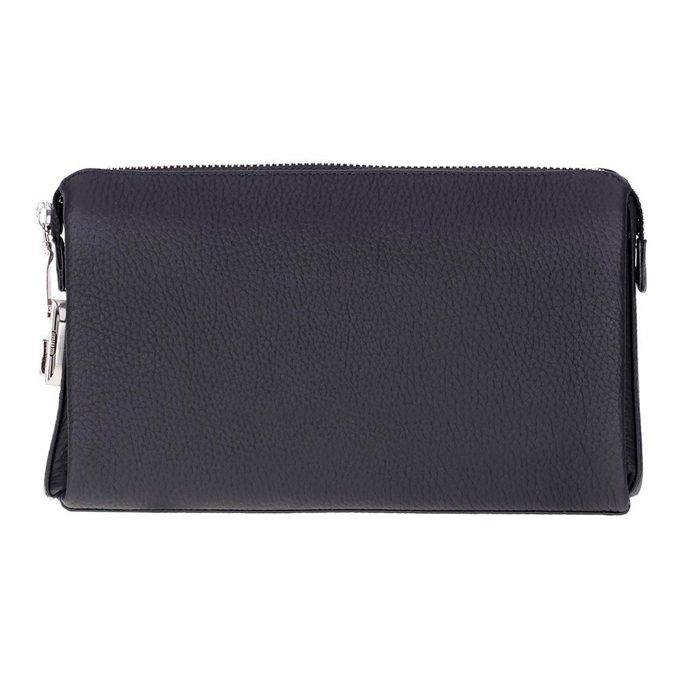 Lupus Leather Clutch Bag – Genuine Leather Wrist Clutch for Men & Women for Everyday Elegance | Minimal & Handcrafted