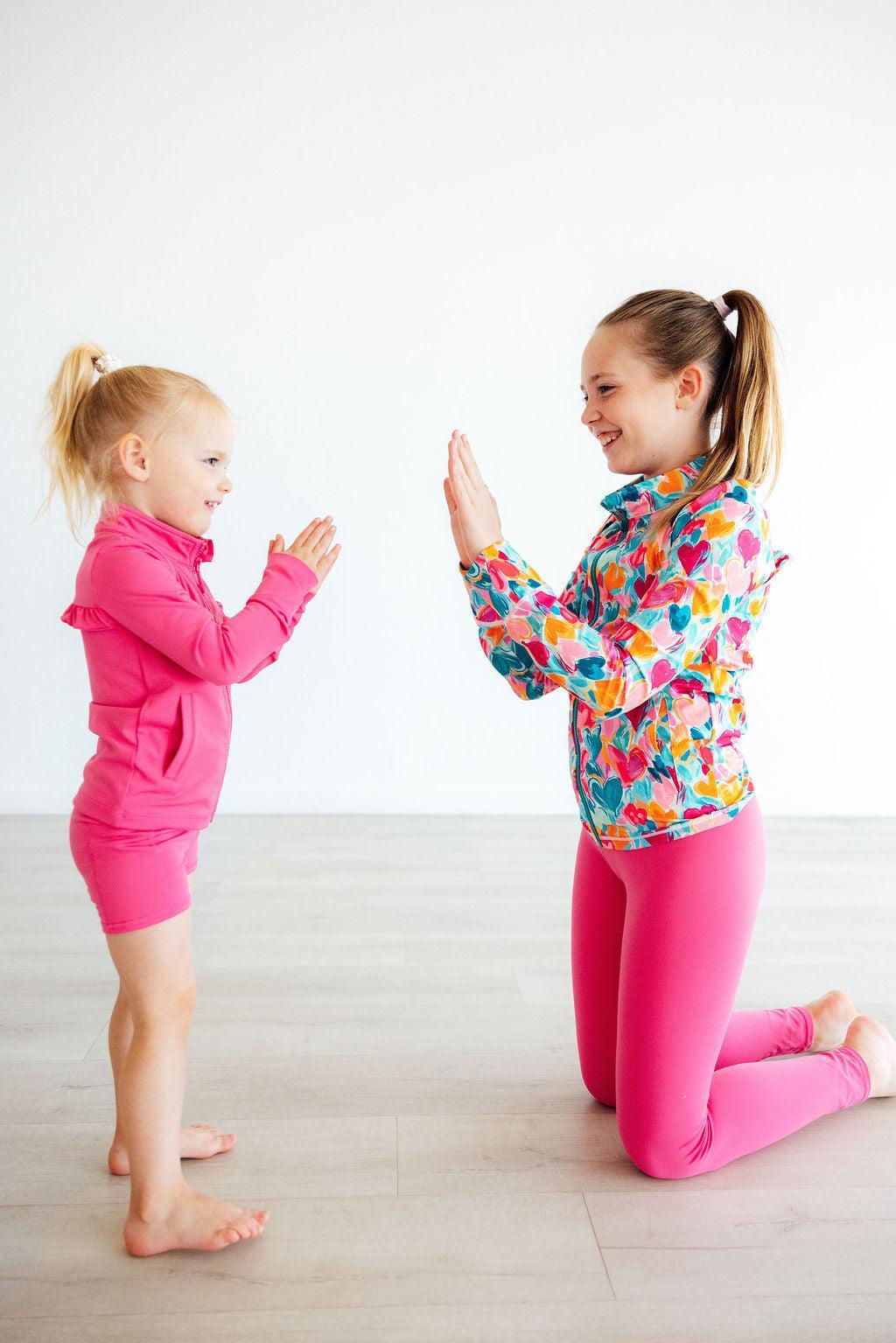 SALE Fuchsia Flash Active Legging