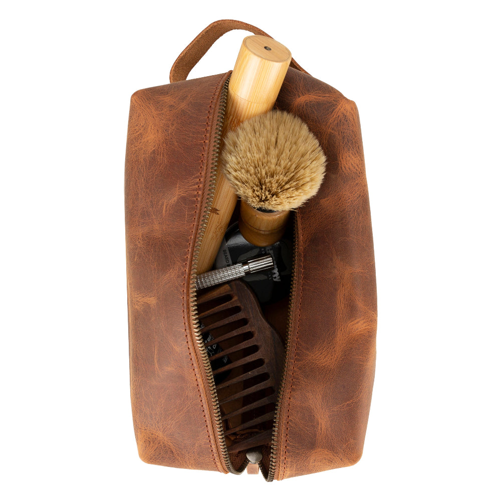 Eve Leather Dopp Kit, X Large