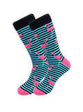 Funky Flamingo Socks - Comfy Cotton for Men & Women